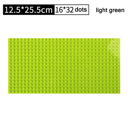 32*32 50*50 Dots Classic Base Plates Blocks DIY Small Size City Road Bricks Baseplates Construction Building Toys For Kids Gifts