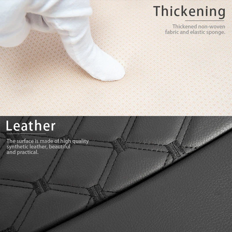 Four Seasons Universal Car Seat Cover Luxury PU Leather Car Seat-cover Cushion Protector Mat For Most Car Sedan SUV&Hatchback