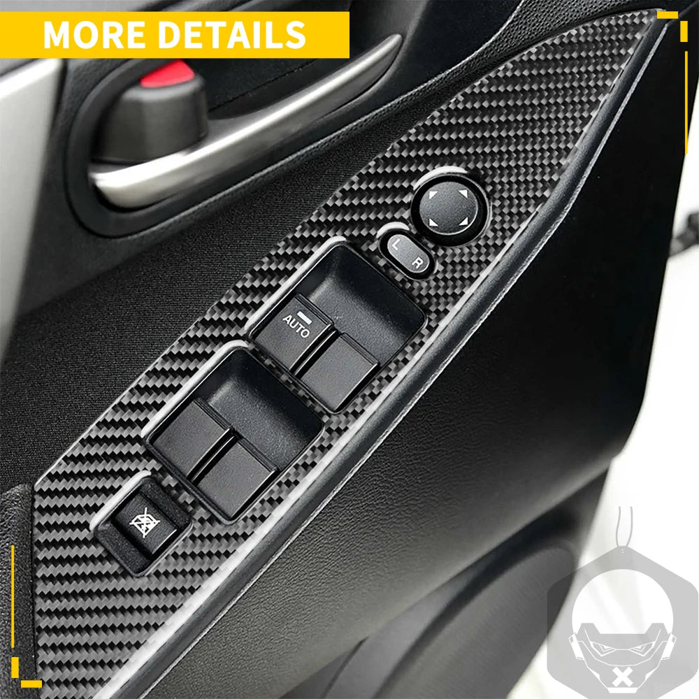 Whole Interior Stickers For Mazda 3 Axela 2010-2013 Carbon Fiber Car Accessories Dash Trim Gear Shift Console Cover Molding