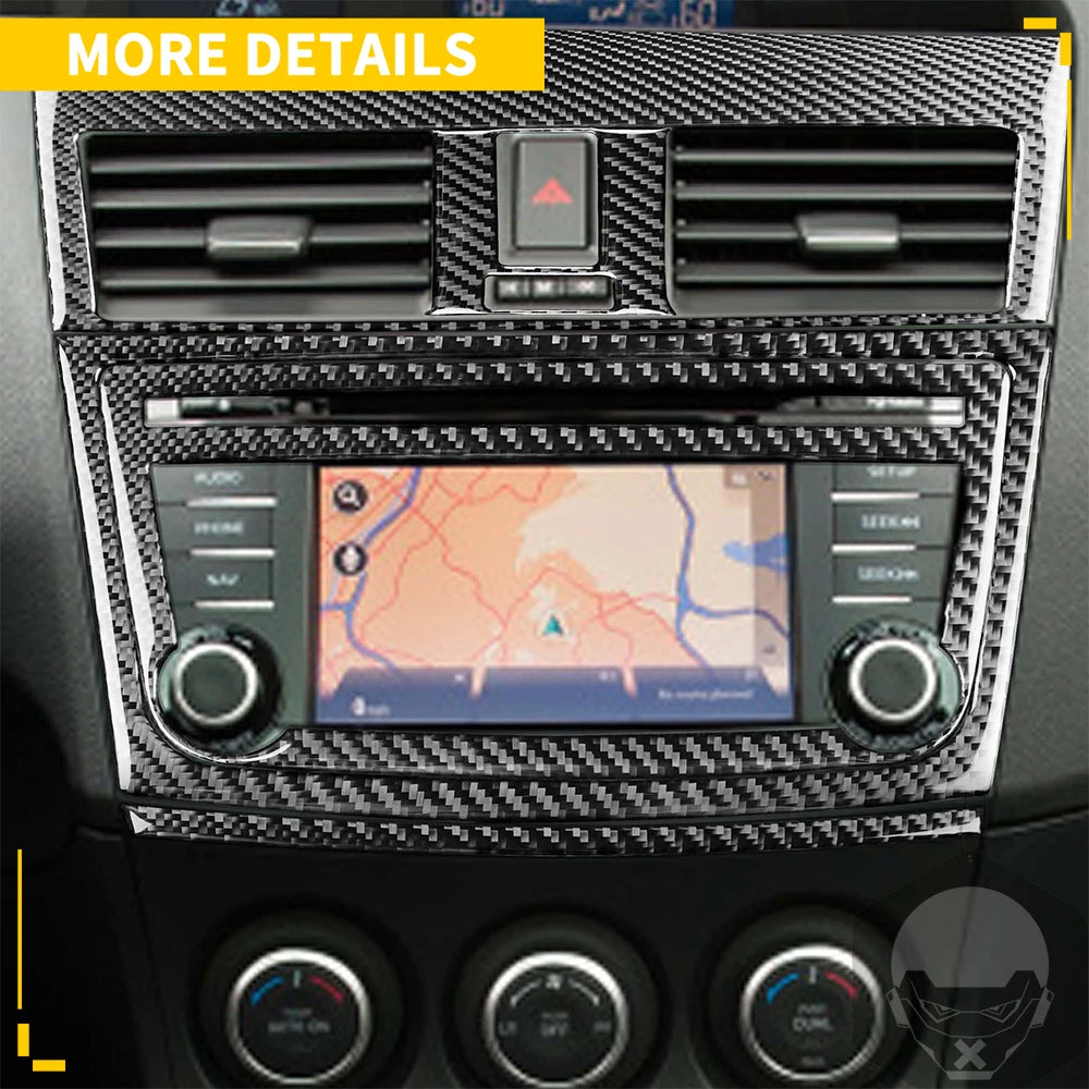 Whole Interior Stickers For Mazda 3 Axela 2010-2013 Carbon Fiber Car Accessories Dash Trim Gear Shift Console Cover Molding