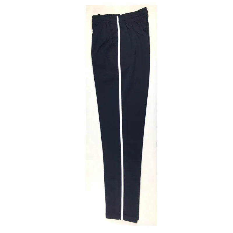 Summer Men Casual Sweatpants Men Jogger Basic Trousers Tracksuit Side Stripe Slim Thin Breathable Sportswear Track Pants