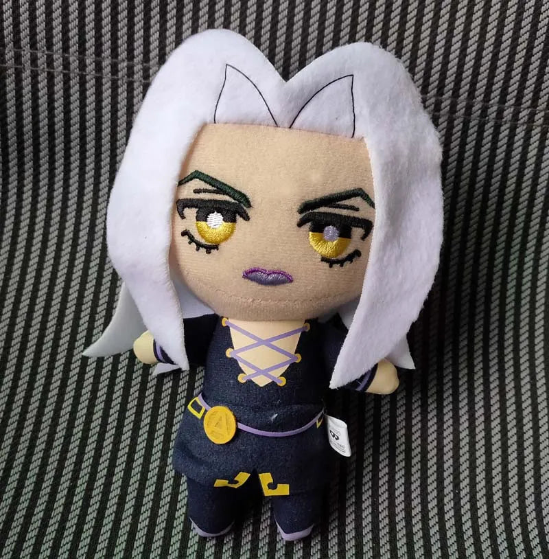 JoJoss Bizarre Adventure Golden Wind Buccellati Abbacchio Fugo Yoshikage Kira Rohan Kishibe Josuke Higashikata Jotaro Kujo plush