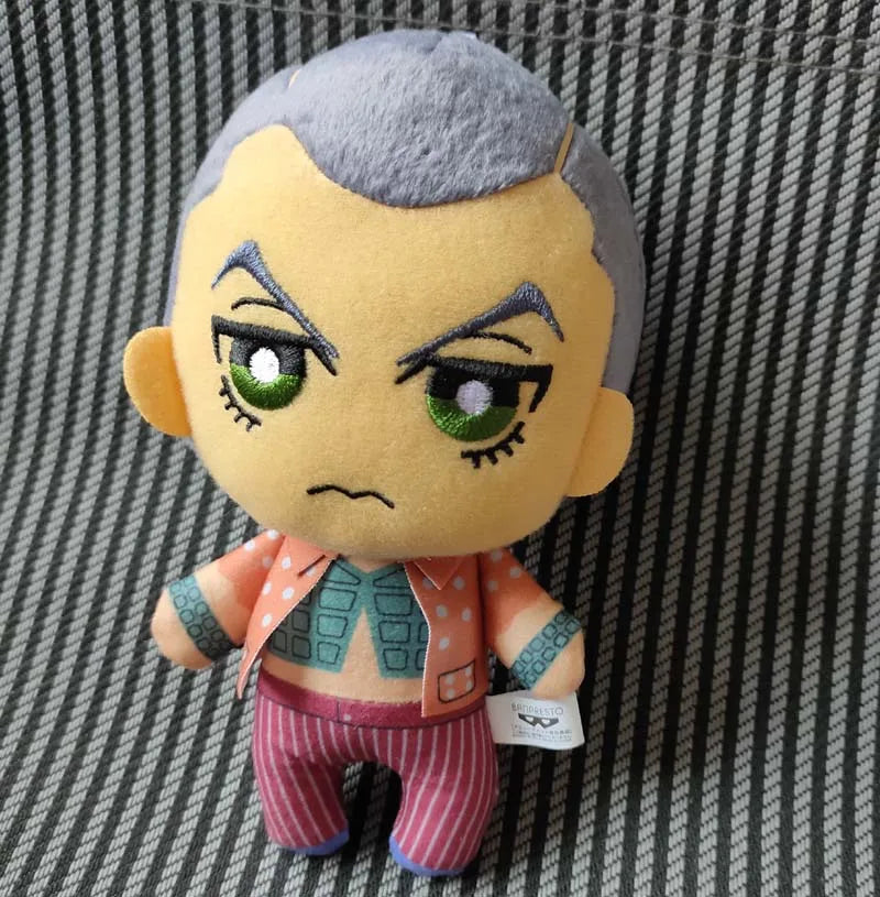 JoJoss Bizarre Adventure Golden Wind Buccellati Abbacchio Fugo Yoshikage Kira Rohan Kishibe Josuke Higashikata Jotaro Kujo plush