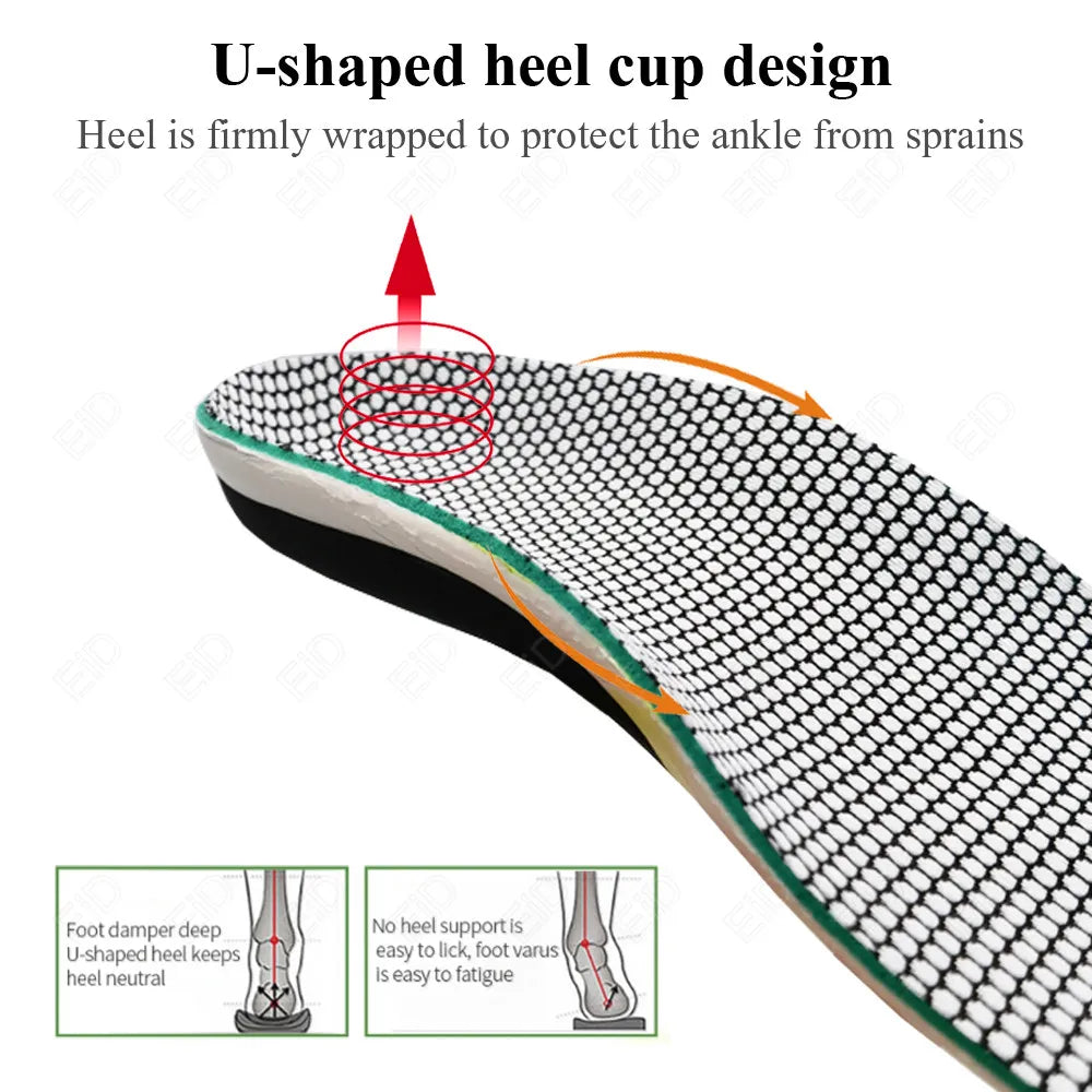 Orthotic Insole Arch Support Flatfoot Orthopedic Insoles for feet Flat Foot Health Shoe Sole Pad insoles for Shoes insert padded
