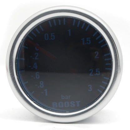 3.0 BAR 2"52MM Mechanical Turbo Boost Car Gauge Meter Auto White LED Universal