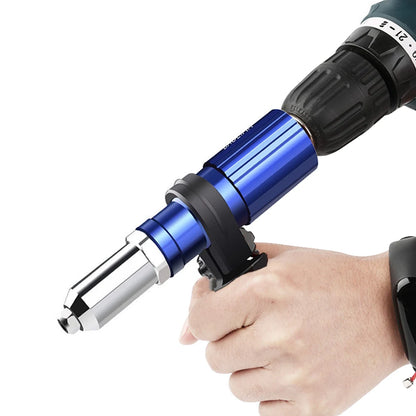 M3-M6 Electric Rivet Gun Adapter Riveting Tool Adapter Automatic Rivet Tool Rivet Nut Gun Accessory For Electric Drill