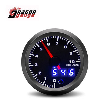 DRAGON GAUGE 52mm Car Tachometer PRM Boost Gauge Voltage EGT Gauge Water Temp Oil Temp Oil Pressure Car Gauge Fit for 12V Car