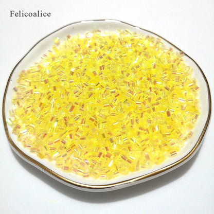 50g Bingsu Slime Additives Iridescent Beads Supplies DIY Sprinkles Kit For Fluffy Clear Crunchy Slime Clay