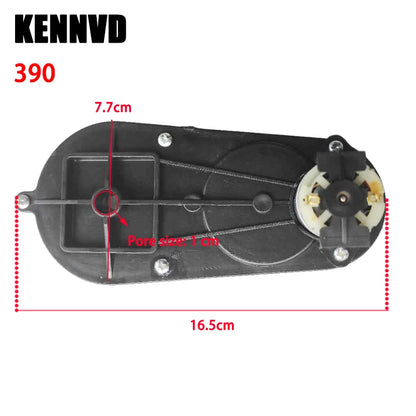 6V 12V 24V RS390 RS550 High Speed 2PCS Children Electric Ride on Car Vehicle Metal Steel Gear Motor Gearbox Engine Reducer Parts