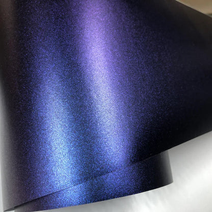 Premium Gloss Chameleon Pearl Glitter Metallic Green purple Vinyl Car Wrap Foil With Air Release Diamond Car Sticker Decal