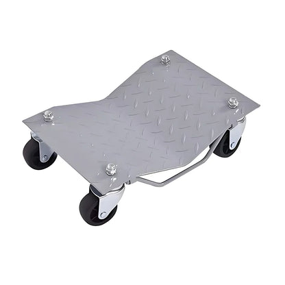 6000 Pound Heavy-Duty Wheeled Transport Vehicle with Tire Pulley and Car Handcart