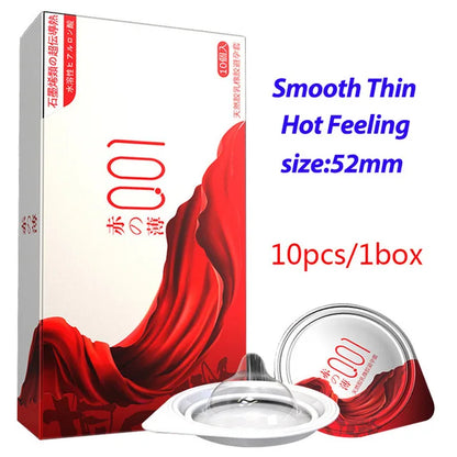 Japanese Ultra Thin Condoms For Men Long Sex Hot Feeling Condom Pleasure Ultrathin Latex Penis Sleeve Intimate Adult Products