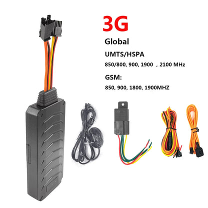 Global 2G 3G 4G Moto Car GPS Tracker SOS Voice Cut Off Oil Towed Away ACC status Alarm Super GSM GPS Antenna Tracking Locator
