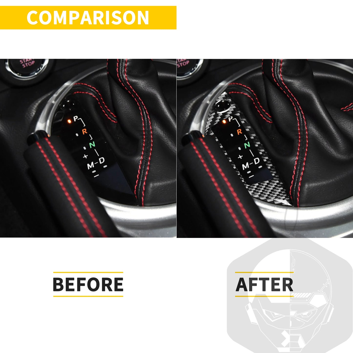 For Subaru BRZ Toyota 86 GT86 2017 2018 2019 Carbon Fiber Car Accessories Gear Shift Cup Holder Air Conditioning Trim Sticker