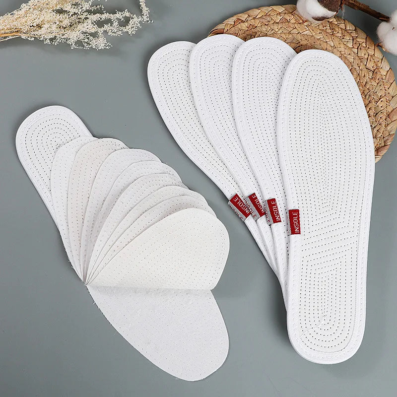 3 Pairs Nine-Layer Cotton Insoles,Men Women Sweat-Absorbent Insert,Breathable,Deodorant,Comfortable Durable Sport Shoe Sole