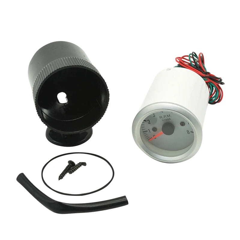 52mm (2 Inch) Car Modification Pointer Boost Water Temp Oil Temperature Meter Pressure Voltage Gauge Blue Backlight