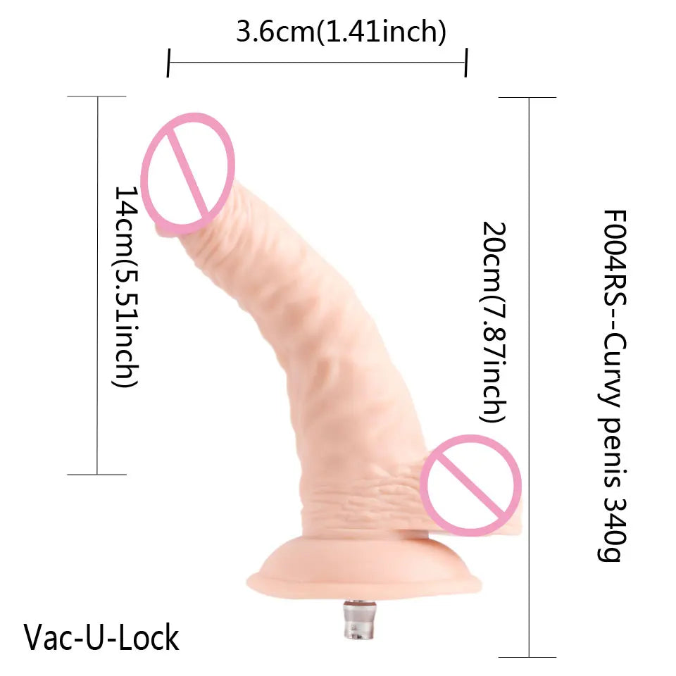 Premium Sex Machine Attachment VAC-U-LOCK Dildo Suction Cup Love Machine For Women,Adapter For Quick/3XL female and man machines