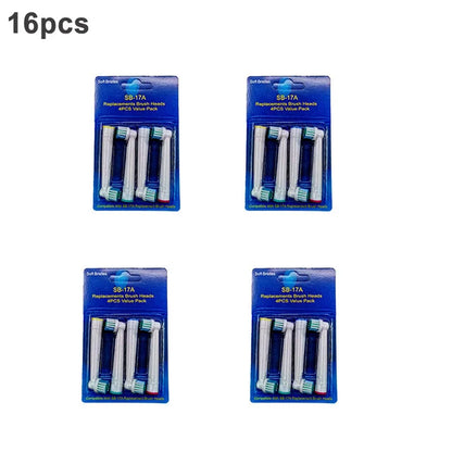 20Pcs/Lot Electric Toothbrush Head For Oral B Sensitive Replacement Brush Heads D25 D30 D32 D18 4739 3709 4728 D4510 D12013