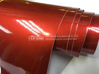 12/30/50/58X100CM/LOT FOR CHOICE Premium Blue High glossy diamond vinyl wrap film with air free bubble