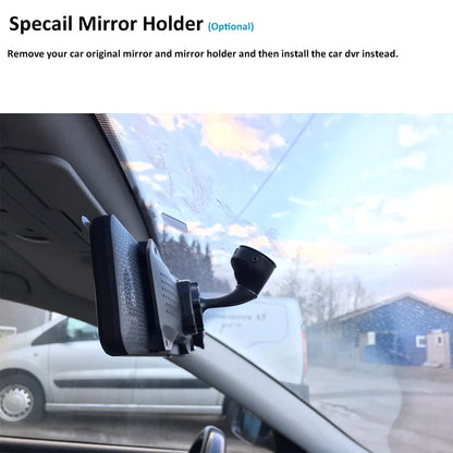 HGDO B24-B29 Rear View In door Interior Mirror Mounting Bracket Car Dvr Holder Mirror Dash Cam Support For Toyota Tesla BENZ BWM