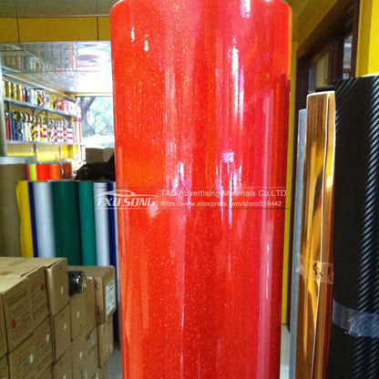 12/30/50/58X100CM/LOT FOR CHOICE Premium Blue High glossy diamond vinyl wrap film with air free bubble
