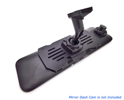 Interior Mirror Dash Cam Mount Arm with Metal Backplate for G840S/ G850/ G850Pro / G900 / G900Pro /G900 Tripro