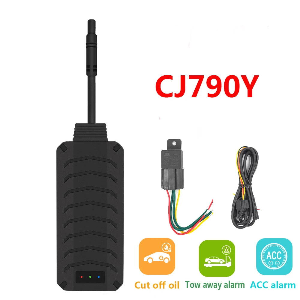 Global 2G 3G 4G Moto Car GPS Tracker SOS Voice Cut Off Oil Towed Away ACC status Alarm Super GSM GPS Antenna Tracking Locator