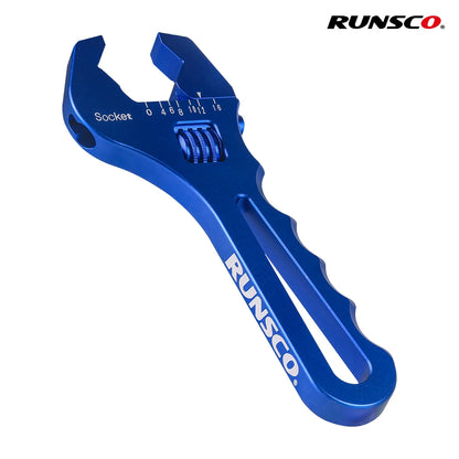 AN/3/4/6/8/10/12 Adjustable Aluminum Wrench Oil Hose End Fitting Tool Aluminum Spanner