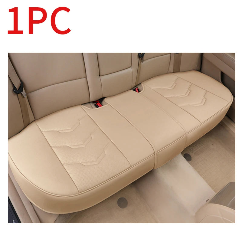 SEAMETAL Pu Leather Car Seat Cover Interior 5 Seater Cushion Protector Universal Four Seasons Automobile Seat Covers Accessories