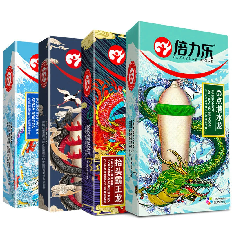 Ribbed Condoms for Men Dotted Spike G-spot Vaginal Stimulation Cock Condom Contraception Sensitive Penis Sleeve Adult Sex Toys