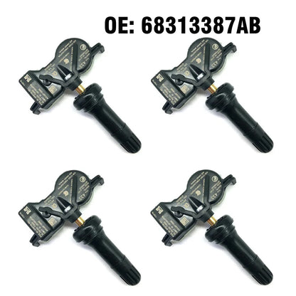 4pcs TPMS Tire Pressure Monitor System 433 MHZ Sensor for alfa romeo giulia 2016 2017 2018