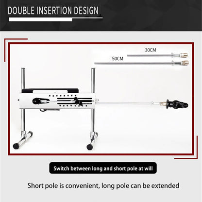 Double Head Large Sex Machine Automatic Vibrators Sex Furniture Erotic Love Chair BDSM Bondage Gear Bed Sex Toys for Women Men