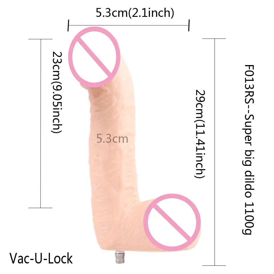Premium Sex Machine Attachment VAC-U-LOCK Dildo Suction Cup Love Machine For Women,Adapter For Quick/3XL female and man machines