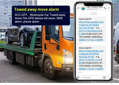Latest Motorcycle Car Relay GPS Tracker 4G 95V hide Tracking Device Cut Off Oil Towed away ACC status Alarm Locator System free
