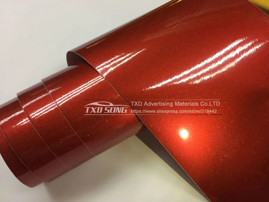12/30/50/58X100CM/LOT FOR CHOICE Premium Blue High glossy diamond vinyl wrap film with air free bubble