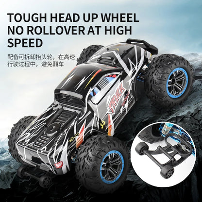 80KM/H Brushless RC Racing Car Metal Alloy 200M Distance Racing Buggy off Load Climbing RC truck Shock Absorption Vehicle RC car