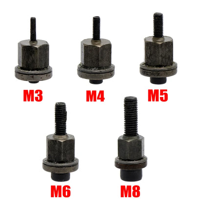 Rivet nut tool Hand Rivet Nut Gun Head Simple Installation Manual Riveter Rivnut Tool Accessory for M3 M4 M5 M6 M8 M10 M12