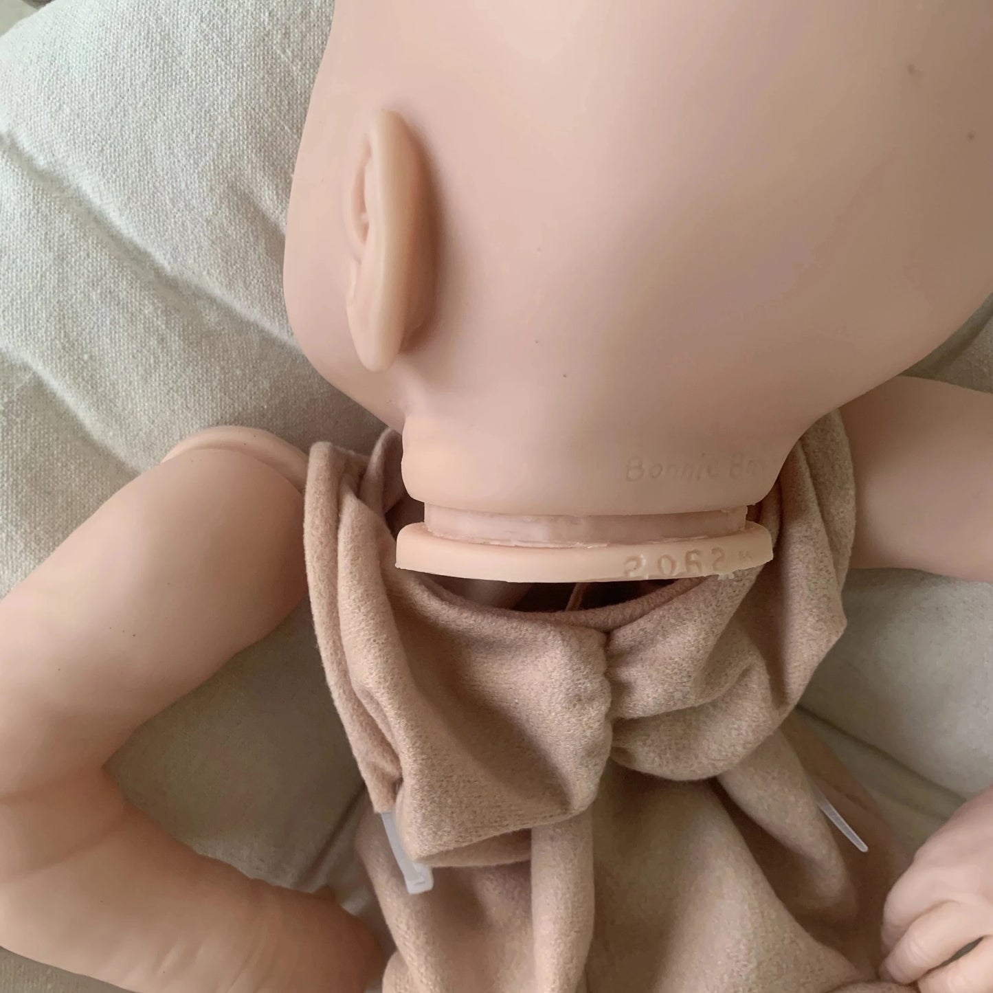 NPK 23inch Reborn Doll Kit Jaylan Lifesize Toddler Limited Edition DIY Doll Parts Unfinished