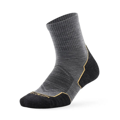 ZEALWOOD Marathon Running Socks, Men's Women's Outdoor Merino Wool Sports Compression Socks Breathable Cushion Cycling 1/3 Pairs