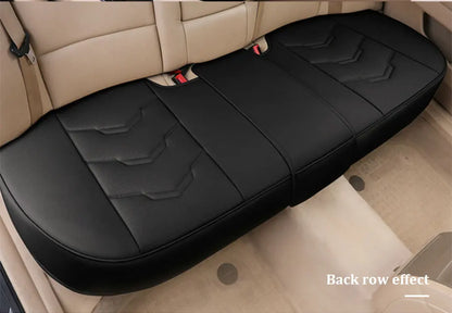 SEAMETAL Pu Leather Car Seat Cover Interior 5 Seater Cushion Protector Universal Four Seasons Automobile Seat Covers Accessories