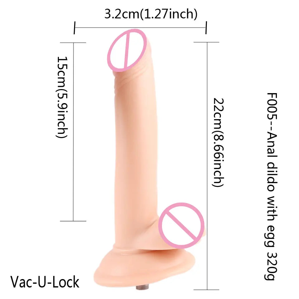 Premium Sex Machine Attachment VAC-U-LOCK Dildo Suction Cup Love Machine For Women,Adapter For Quick/3XL female and man machines