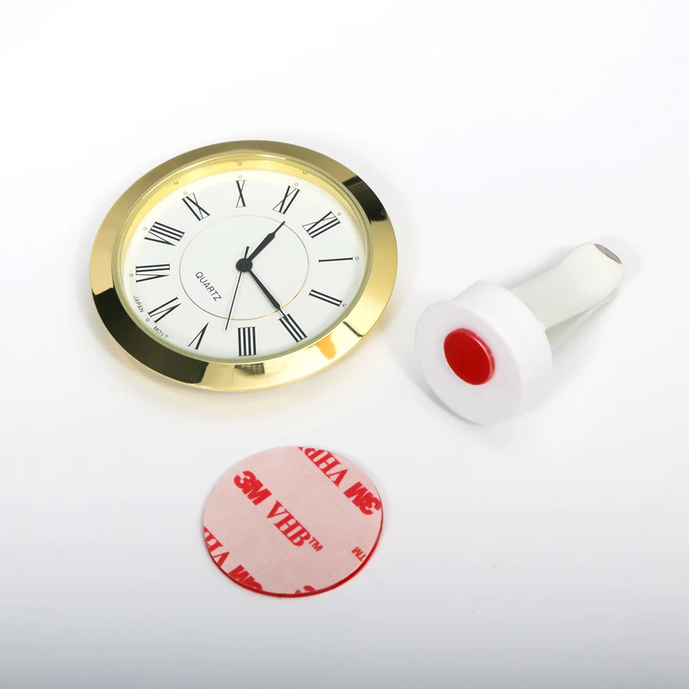 Car Ornament Electronic Meter Clock Timepiece Car Interior Decoration Auto Sticker Watch Fashion Car-Styling Accessories Gift