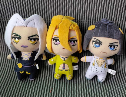 JoJoss Bizarre Adventure Golden Wind Buccellati Abbacchio Fugo Yoshikage Kira Rohan Kishibe Josuke Higashikata Jotaro Kujo plush
