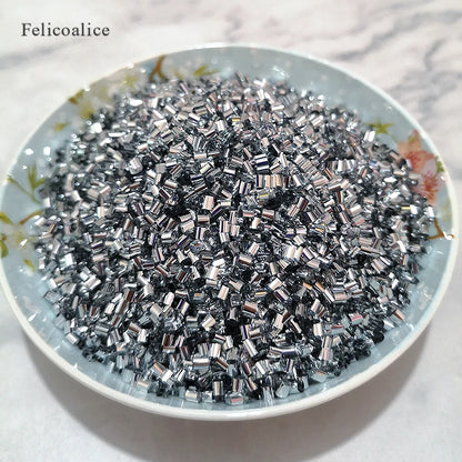 50g Bingsu Slime Additives Iridescent Beads Supplies DIY Sprinkles Kit For Fluffy Clear Crunchy Slime Clay