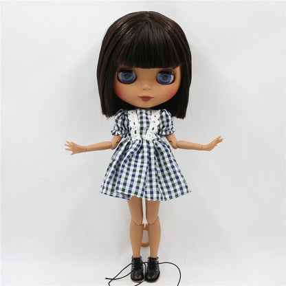 ICY DBS Blyth doll 1/6 bjd joint body short brown hair matte face 30cm toy girls gift anime