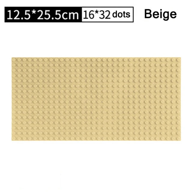 32*32 50*50 Dots Classic Base Plates Blocks DIY Small Size City Road Bricks Baseplates Construction Building Toys For Kids Gifts