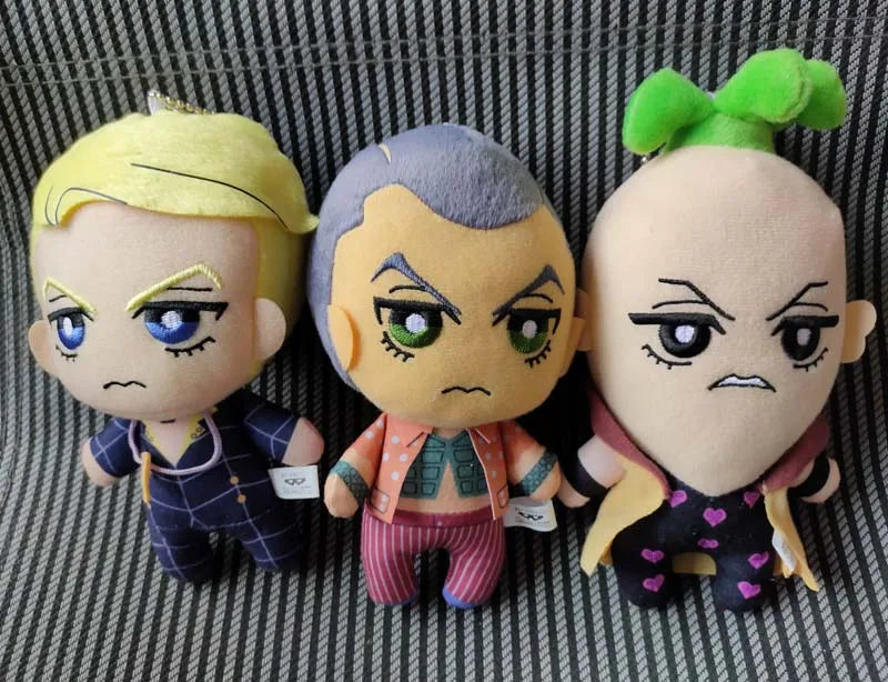 JoJoss Bizarre Adventure Golden Wind Buccellati Abbacchio Fugo Yoshikage Kira Rohan Kishibe Josuke Higashikata Jotaro Kujo plush