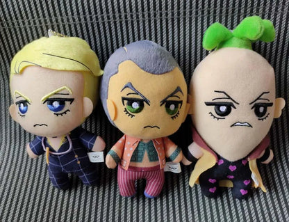 JoJoss Bizarre Adventure Golden Wind Buccellati Abbacchio Fugo Yoshikage Kira Rohan Kishibe Josuke Higashikata Jotaro Kujo plush