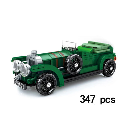City Technique Speed Racing Car old Classic Sport Model Building Brick Super Racer Great Rally Vehicles Block Christmas gift Toy