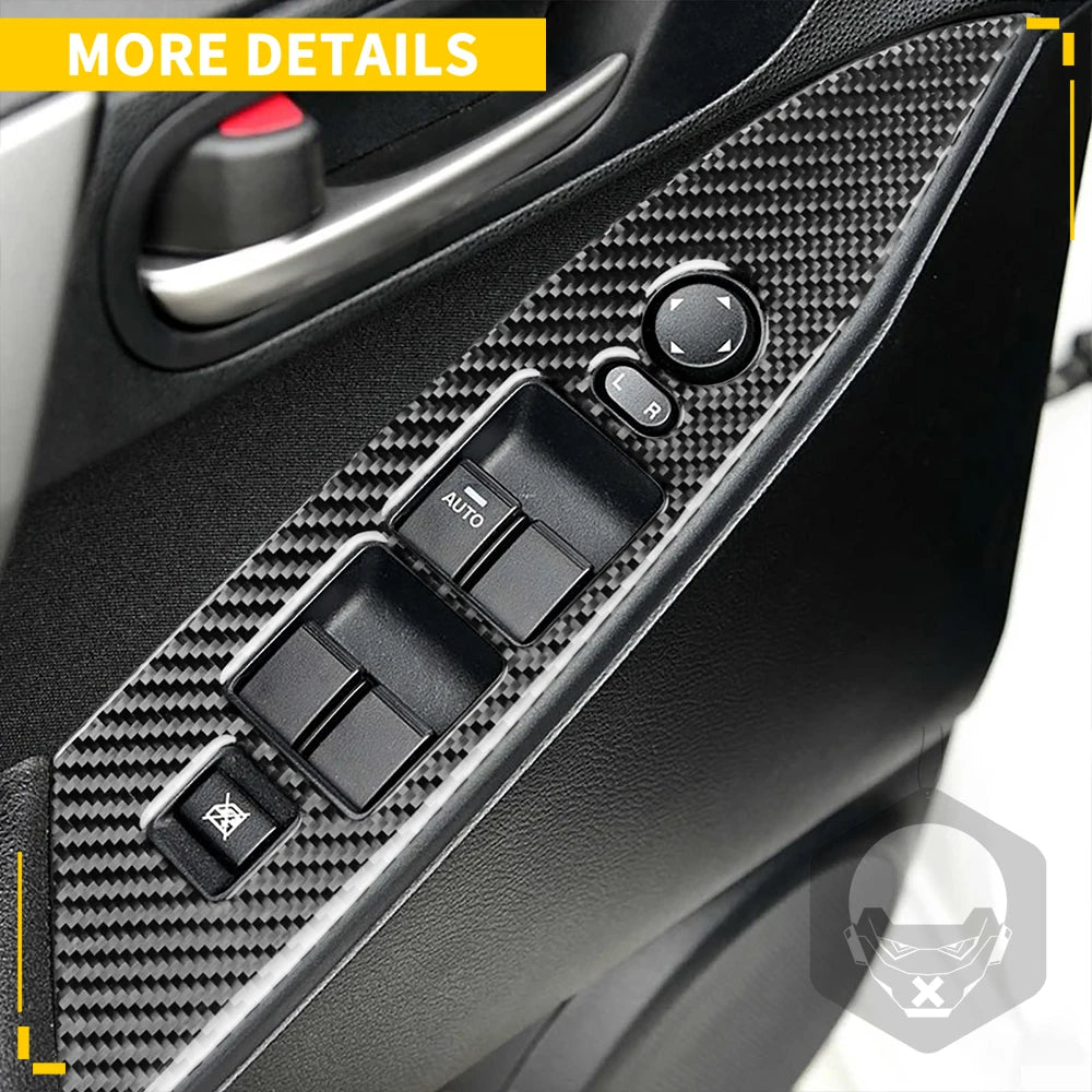 Whole Interior Stickers For Mazda 3 Axela 2010-2013 Carbon Fiber Car Accessories Dash Trim Gear Shift Console Cover Molding